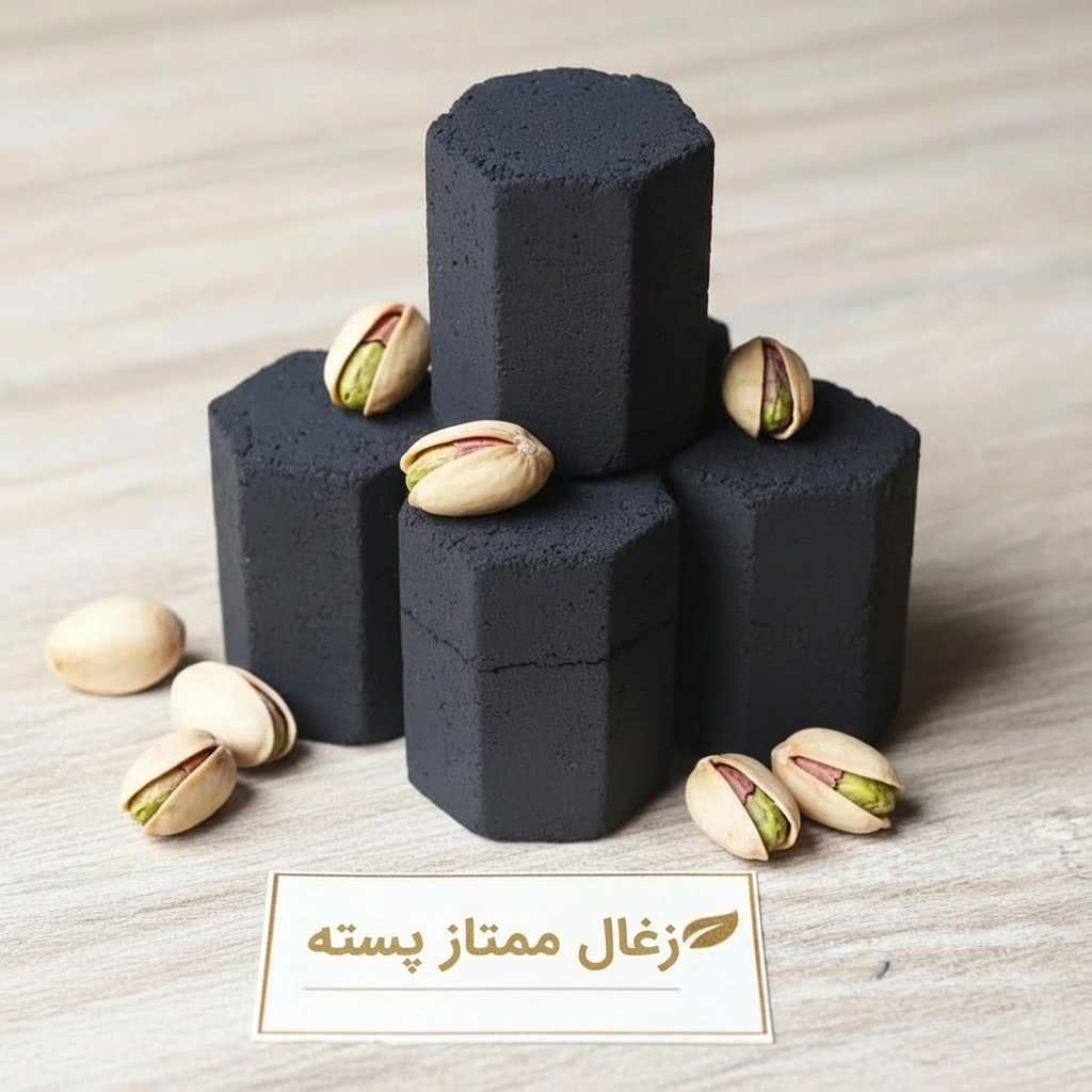 زغال کربن پسته